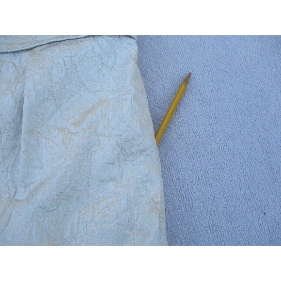 Vera Wang Lavender Label Dress Size 4 Silver w/Pockets & Ruffles Cocktail Party - Picture 11 of 15